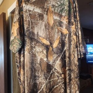 Realtree Camo Shirt with Nature Pattern